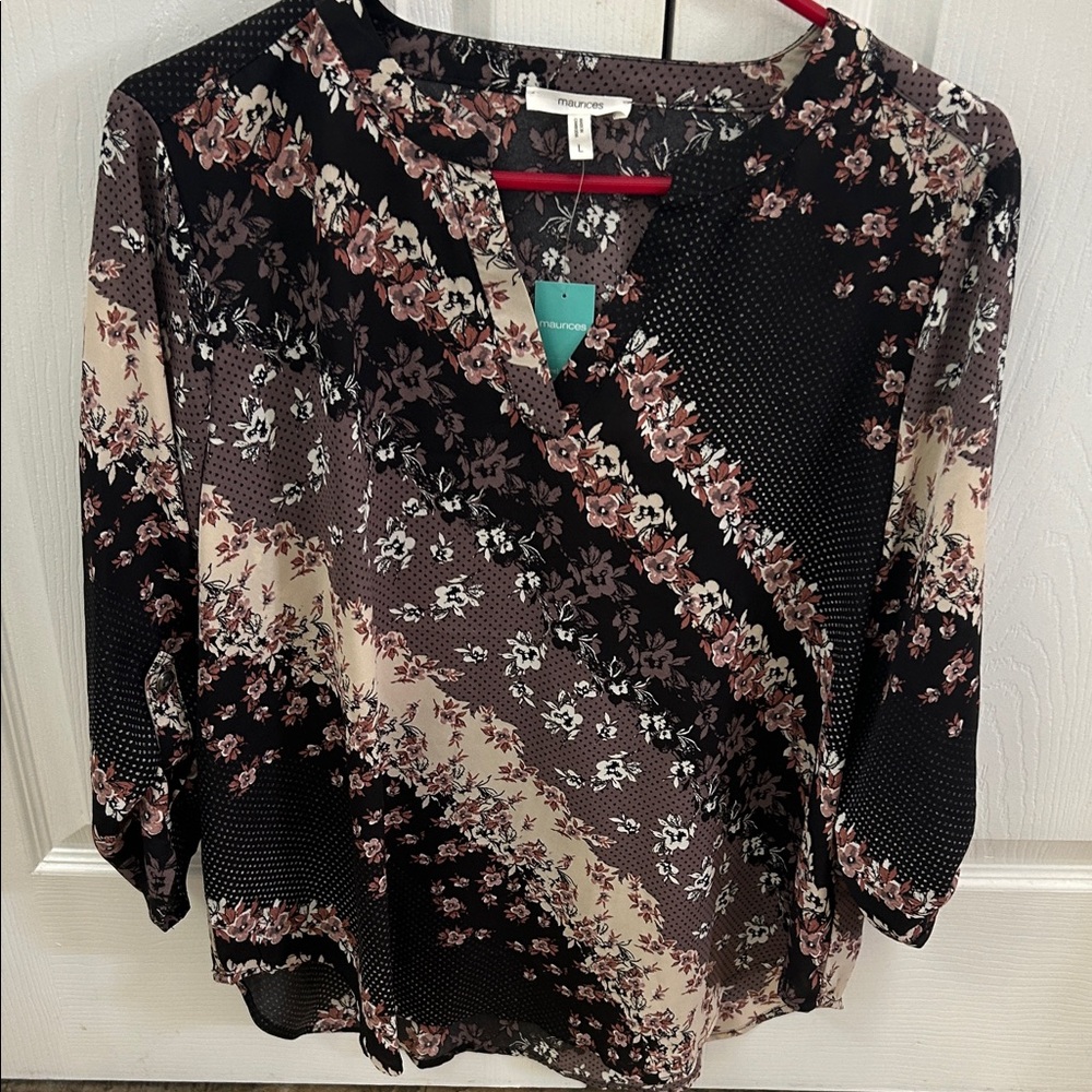 Maurice’s Floral Blouse